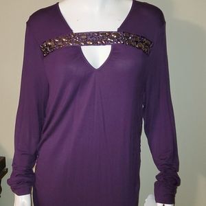 Blackberry colored dress